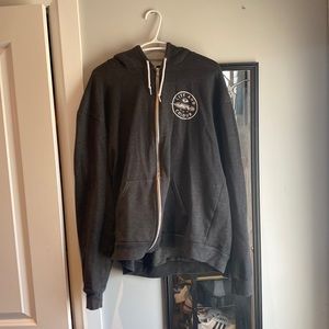 Smoke grey and white xxl city and colour hoodie